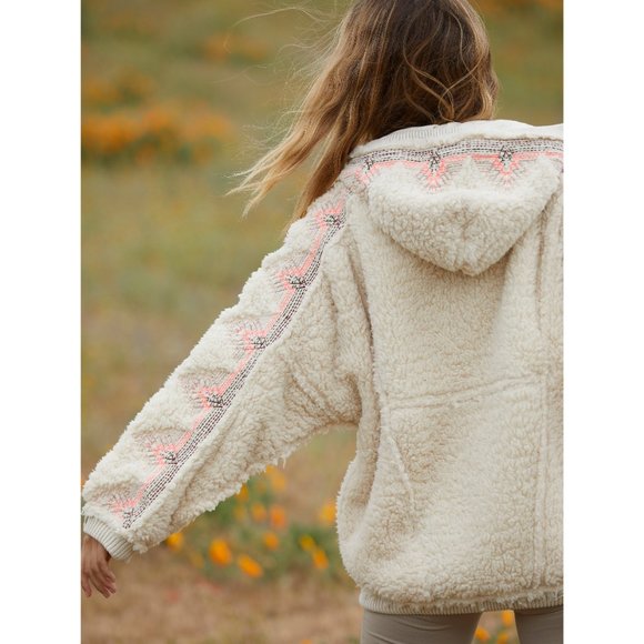 NWT FP Movement Lodge Livin' Jacket / Natural - Picture 2 of 4